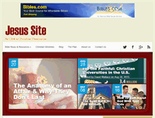 Tablet Screenshot of jesussite.com